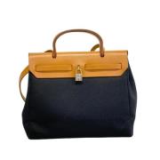 Hermès Vintage Pre-owned Tyg handvskor Blue, Dam