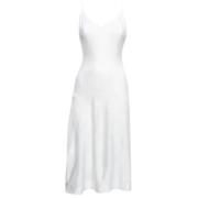 Alaïa Pre-owned Pre-owned Stickat klnningar White, Dam