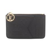 Louis Vuitton Vintage Pre-owned Laeder plnbcker Black, Dam