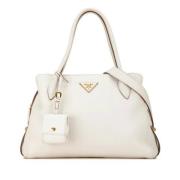 Prada Vintage Pre-owned Laeder prada-vskor Beige, Dam