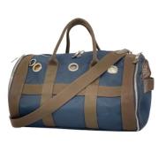 Hermès Vintage Pre-owned Tyg resvskor Blue, Dam