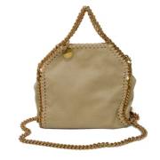 Stella McCartney Pre-owned Pre-owned Polyester totevskor Beige, Dam