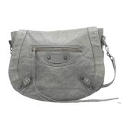 Balenciaga Vintage Pre-owned Laeder balenciaga-vskor Gray, Dam