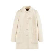 Fay Bon Ton Yllekappa med Fickor Beige, Dam