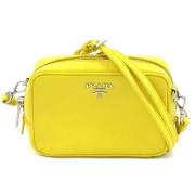 Prada Vintage Pre-owned Laeder prada-vskor Yellow, Dam