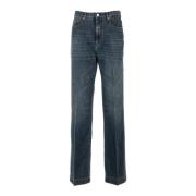 Nine In The Morning Denim Jeans Deepa Palazzo Blue, Dam