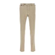 PT Torino Stretch Bomull Cappuccino Byxa Beige, Herr