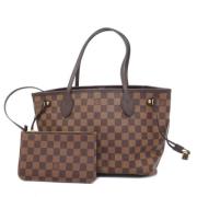 Louis Vuitton Vintage Pre-owned Tyg louis-vuitton-vskor Brown, Dam