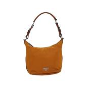 Prada Vintage Pre-owned Nylon prada-vskor Orange, Dam