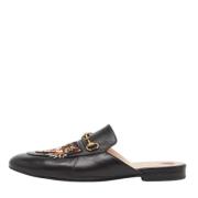 Gucci Vintage Pre-owned Laeder sandaler Black, Dam