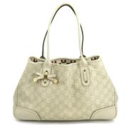 Gucci Vintage Pre-owned Laeder gucci-vskor Beige, Dam