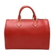 Louis Vuitton Vintage Pre-owned Laeder louis-vuitton-vskor Red, Dam