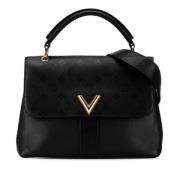 Louis Vuitton Vintage Pre-owned Laeder handvskor Black, Dam