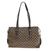 Louis Vuitton Vintage Pre-owned Canvas louis-vuitton-vskor Brown, Dam