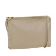 Celine Vintage Pre-owned Laeder celine-vskor Beige, Dam