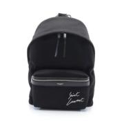 Yves Saint Laurent Vintage Pre-owned Bomull ryggsckar Black, Unisex