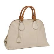 Prada Vintage Pre-owned Laeder handvskor White, Dam