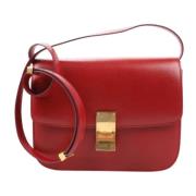 Celine Vintage Pre-owned Laeder celine-vskor Red, Dam