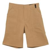 Fendi Korta Bermuda Shorts för Män Brown, Herr