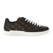 Guess Brun Avslappnad Syntetiska Sneakers Brown, Herr