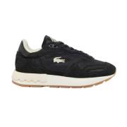 Lacoste Svarta Avslappnade Damsneakers Black, Dam