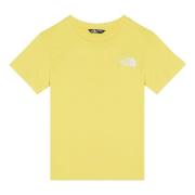 The North Face Kortärmad rund hals T-shirt Yellow, Herr