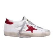 Golden Goose Vita Super Star Sneakers Vintage Effekt White, Dam