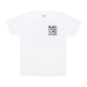 Obey Icon Split Klassisk Tee Vit White, Herr