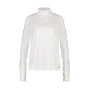 Fabienne Chapot Jade Turtleneck Top White, Dam