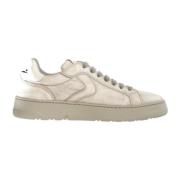 Voile Blanche Beige Läder/Textil Sneakers Beige, Herr