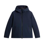 Woolrich Blå Pufferjacka med Dragkedja Blue, Herr