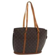 Louis Vuitton Vintage Pre-owned Canvas louis-vuitton-vskor Brown, Dam