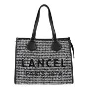 Lancel Stilren Toteväska för Vardagsbruk Black, Dam