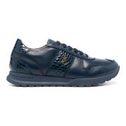 Billionaire Blå Lo-Top Casual Sneakers Blue, Herr