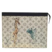 Louis Vuitton Vintage Pre-owned Belagd canvas kuvertvskor Multicolor, ...