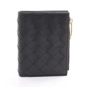 Bottega Veneta Vintage Pre-owned Laeder plnbcker Black, Dam