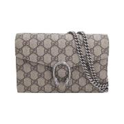 Gucci Vintage Pre-owned Bomull gucci-vskor Beige, Dam