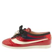 Gucci Vintage Pre-owned Laeder sneakers Multicolor, Dam