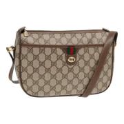 Gucci Vintage Pre-owned Laeder gucci-vskor Beige, Dam