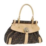 Fendi Vintage Pre-owned Canvas fendi-vskor Brown, Dam