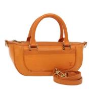 Louis Vuitton Vintage Pre-owned Laeder louis-vuitton-vskor Orange, Dam