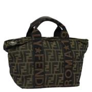 Fendi Vintage Pre-owned Canvas fendi-vskor Brown, Dam