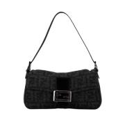 Fendi Vintage Pre-owned Ylle axelremsvskor Gray, Dam