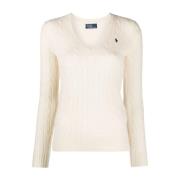 Ralph Lauren Polo Tröjor Vit White, Dam