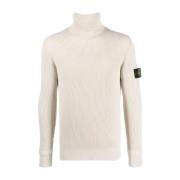 Stone Island Högkrage Sweaters Beige, Herr