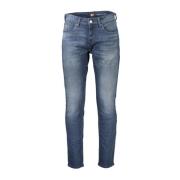 Tommy Hilfiger Blå Slim Tapered Bomullsjeans Blue, Herr