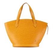 Louis Vuitton Vintage Pre-owned Laeder axelremsvskor Yellow, Dam