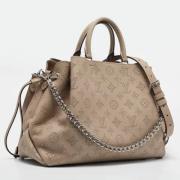 Louis Vuitton Vintage Pre-owned Laeder totevskor Beige, Dam