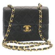 Chanel Vintage Pre-owned Laeder chanel-vskor Black, Dam