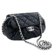 Chanel Vintage Pre-owned Laeder chanel-vskor Black, Dam